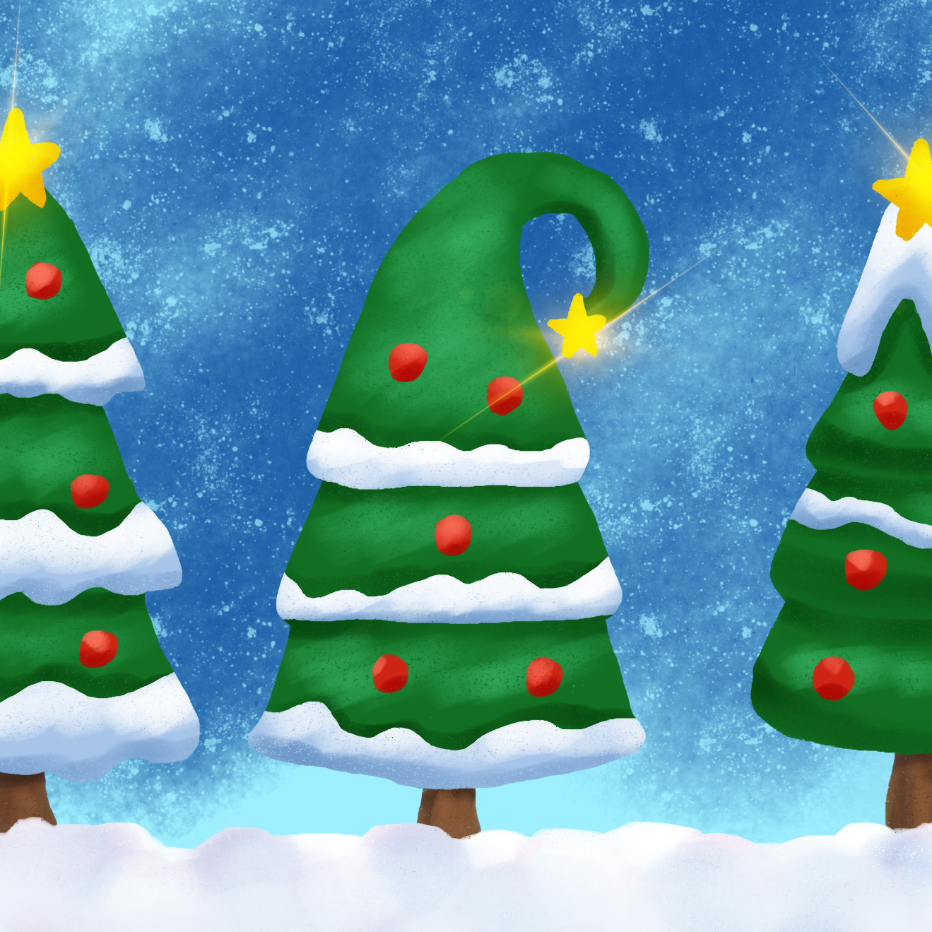 Holly Jolly Christmas Trees
