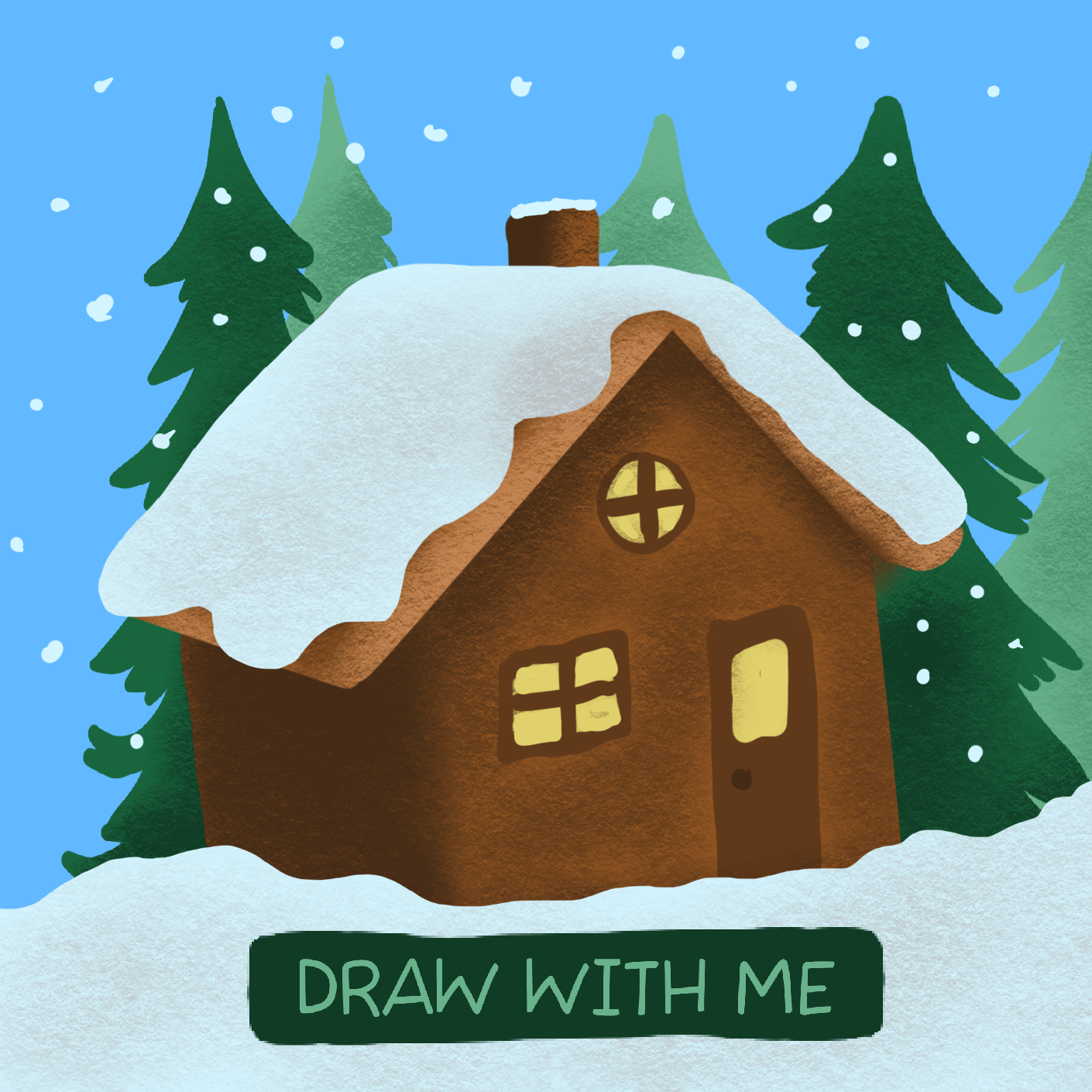 Snowy Cabin